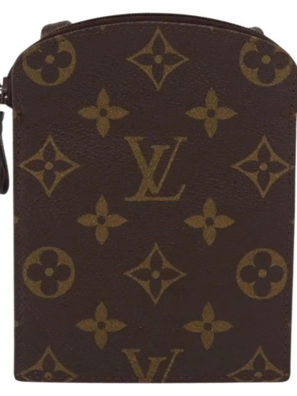 LOUIS VUITTON Monogram Pochette Secret Accessory Pouch LV Auth - Picture 2 of 16